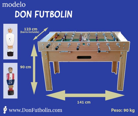 Futbolín profesional Modelo Don Futbolín Madrid